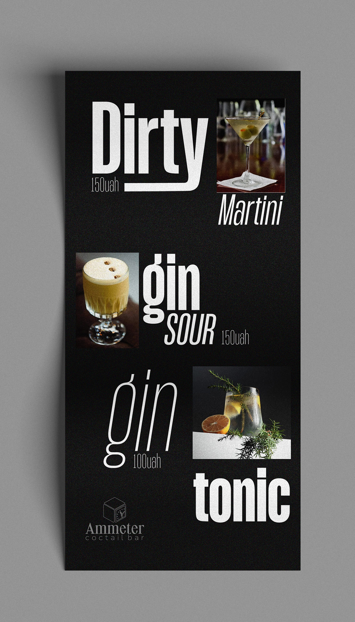bar Brand Design brand identity design graphic design  menu design typography   visual identity