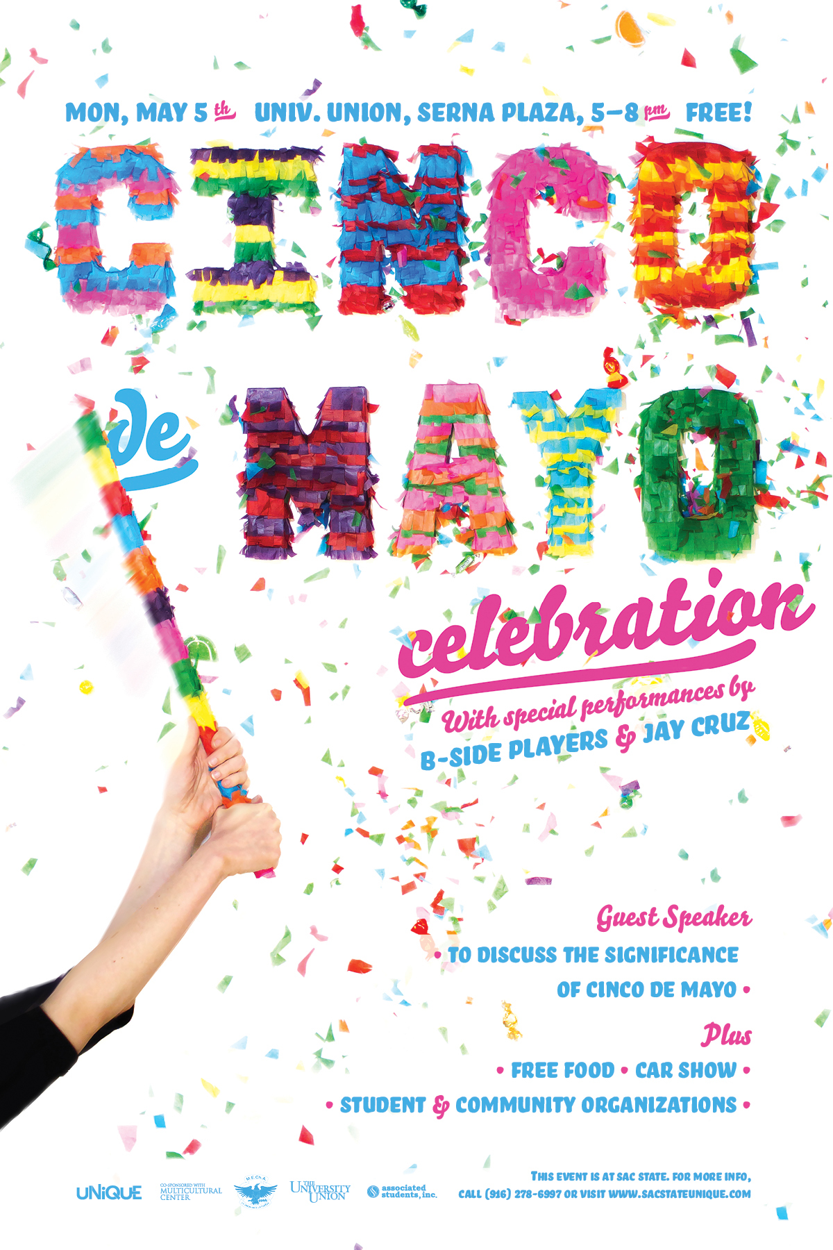 cinco de mayo Piñata celebration