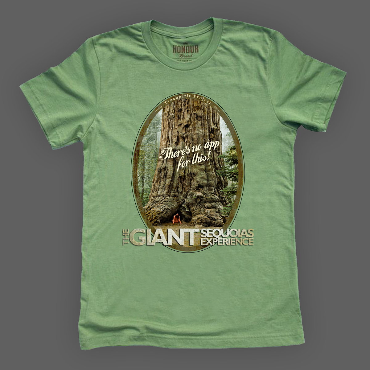graphic design  t-shirt TreeSpirit Project 