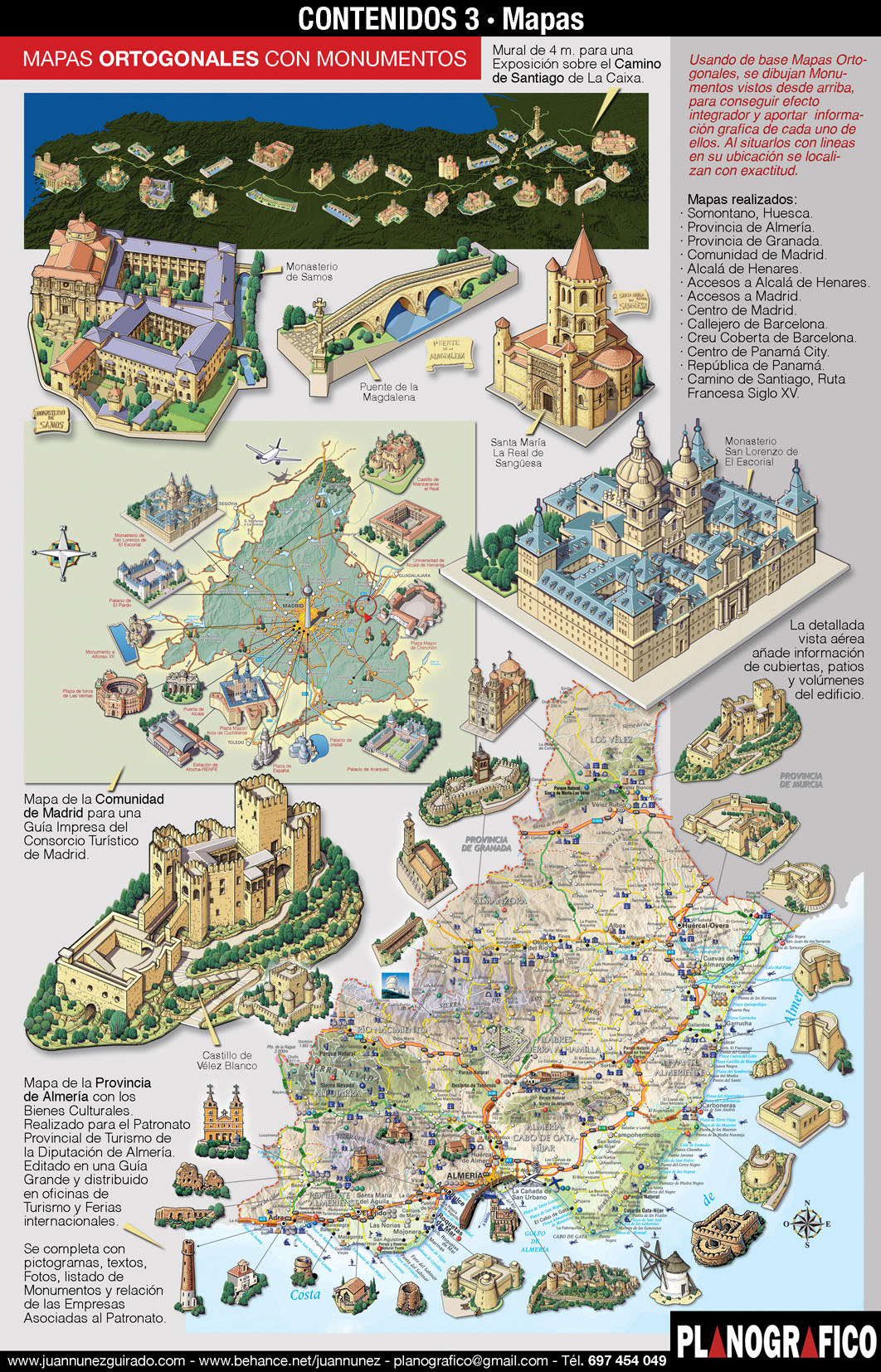 ilustraciones mapas Edición de Guías Mapas Perceptivos Mapas Artisticos