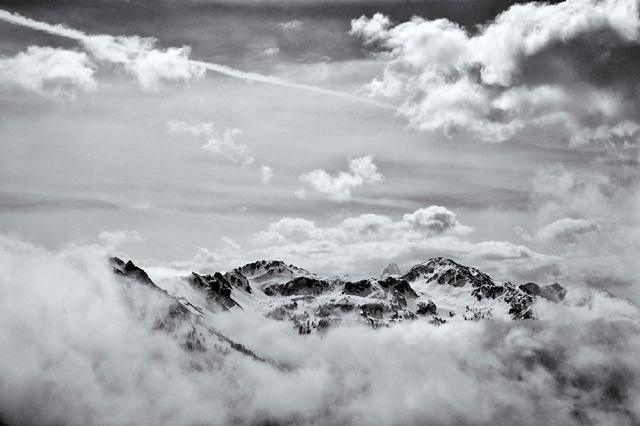 winter  Snow  mountain  bw  black&white  alps