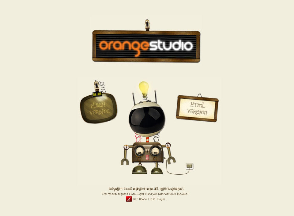 Website orange studio