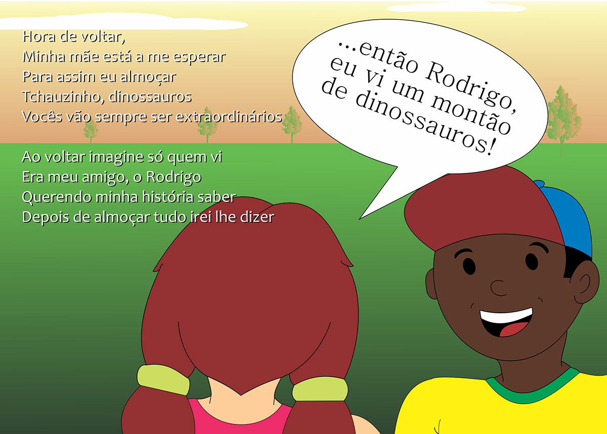 children's book book Nara livro infantil Livro para Crianças Brazil Brasil personagens infantis personagens diagramming diagramação