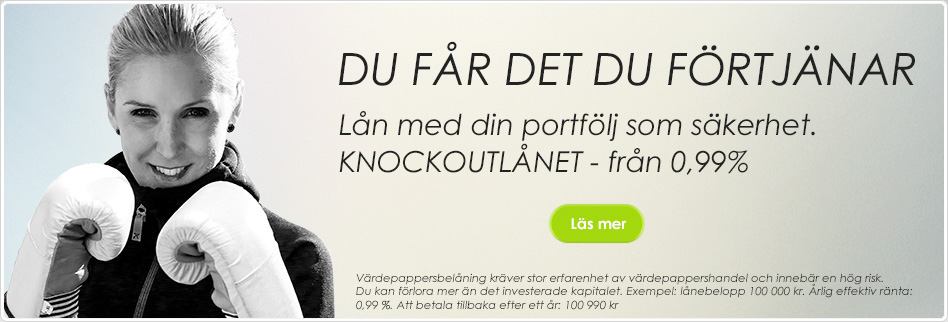 Adobe Portfolio Nordnet posters knockoutlånet design video campaign lansering Bank loan Sweden