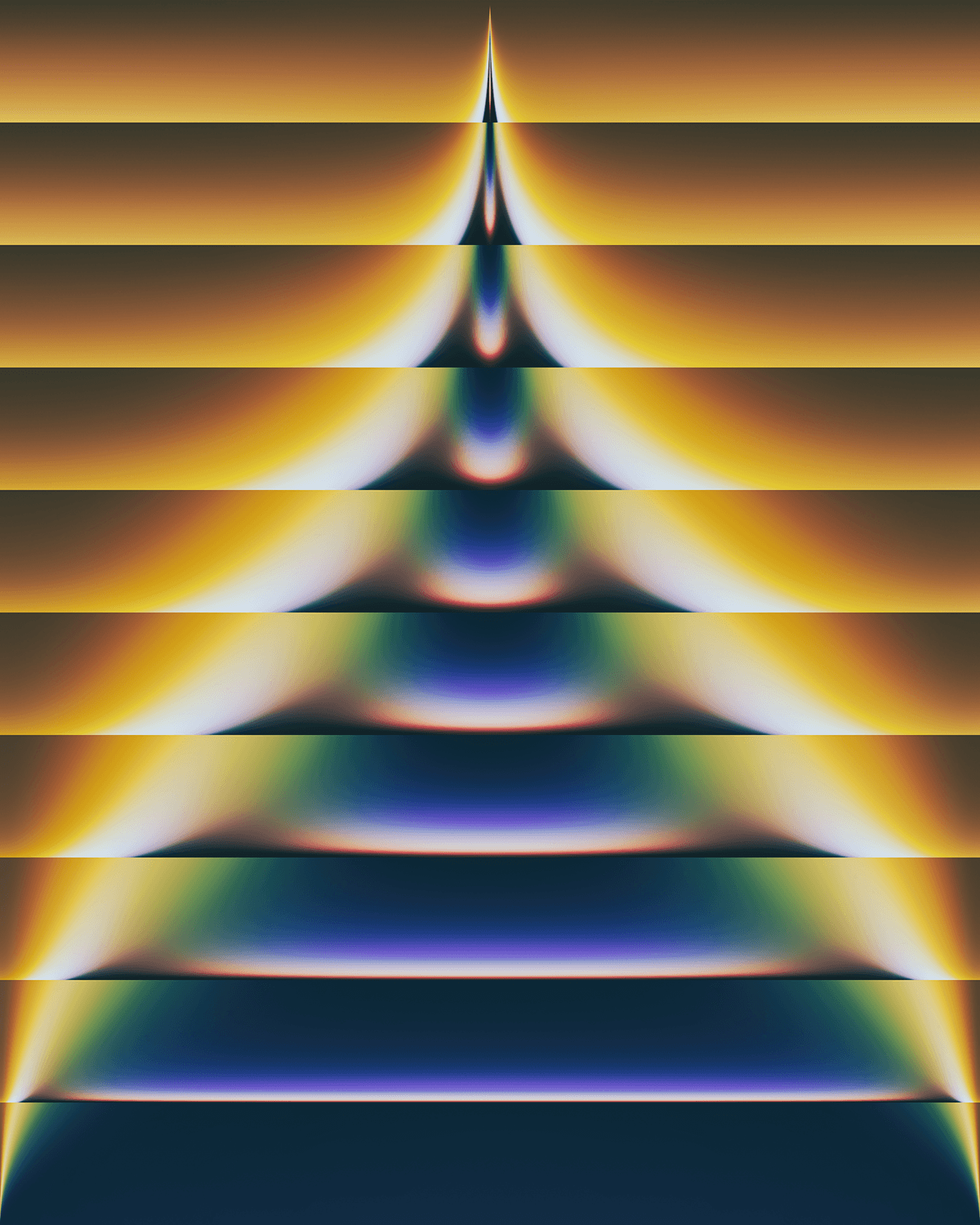 generative generativeart xmas Christmas new year Holiday Merry Christmas glow 3D chrome
