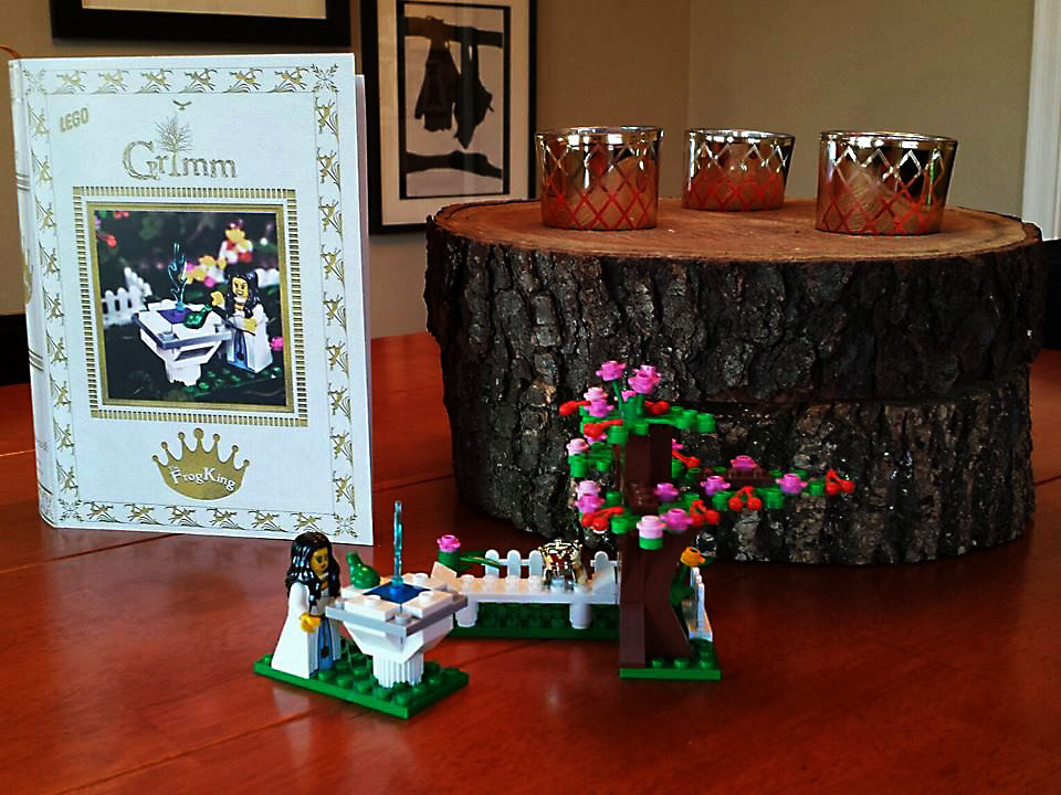 grimm LEGO frog king Princess leather gold gilt logo brand rebranding ADDY Student ADDY gold student addy gold addy