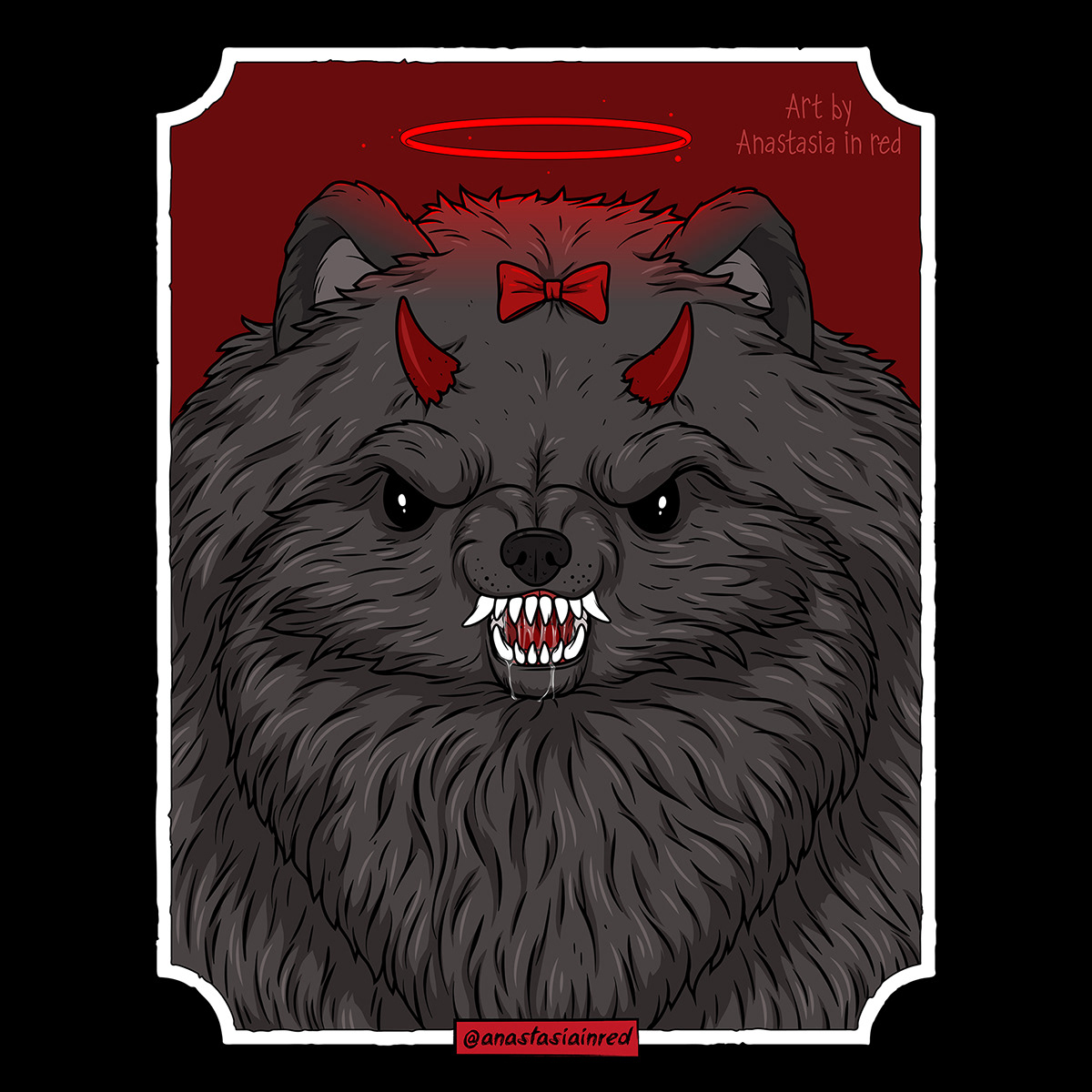 creature dark art demon Halloween horror spooky vampire Werewolf witch zombie