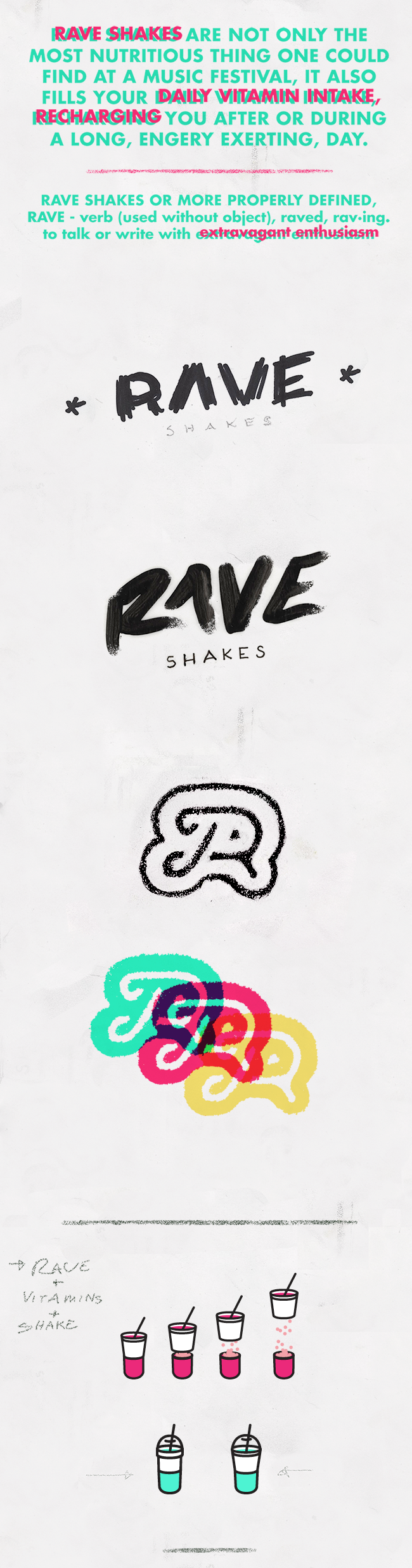 rave shakes smoothies brainstorming healthy