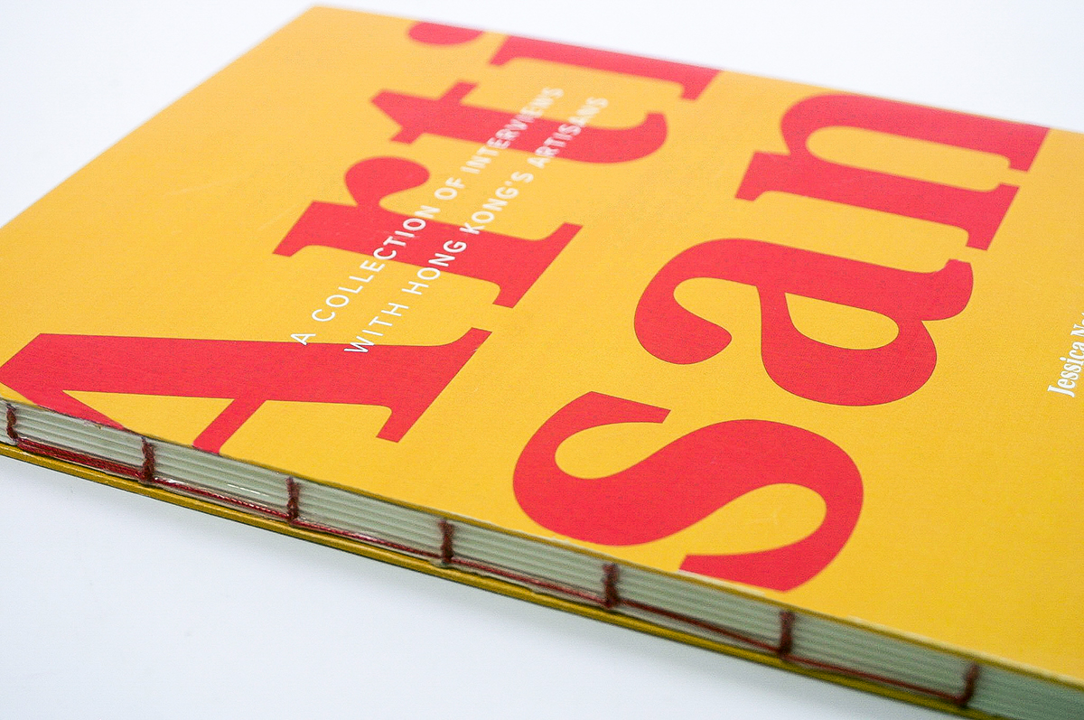 editorial interviews artisan crafters Hong Kong yellow typography   book red crafts  