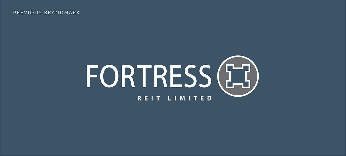 blue brand identity corporate fort logo fortress growth logo Logo Design real estate visual identity