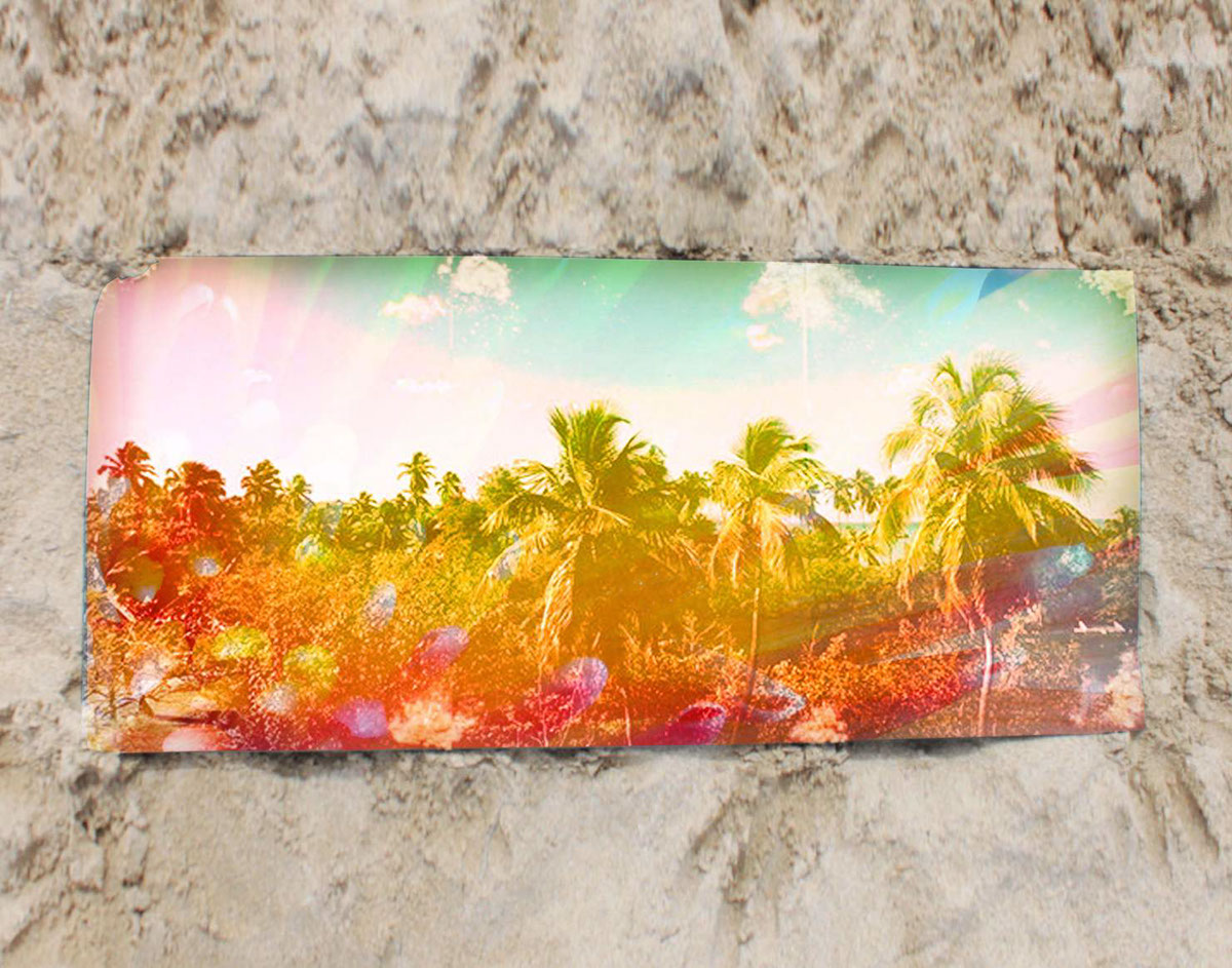 adidas Tropical gypsy Surf Flowers sea palms culture