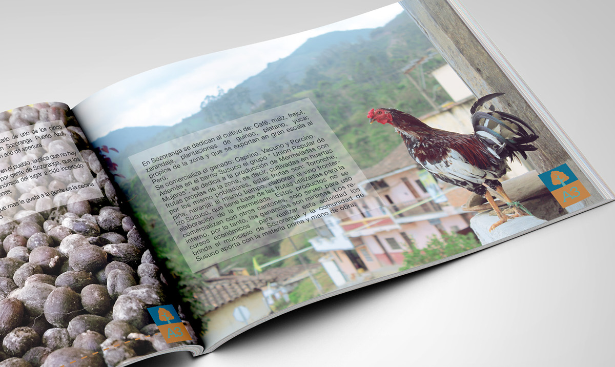 editorial magazine Layout revista Turismo Ecuador student Nature tourism