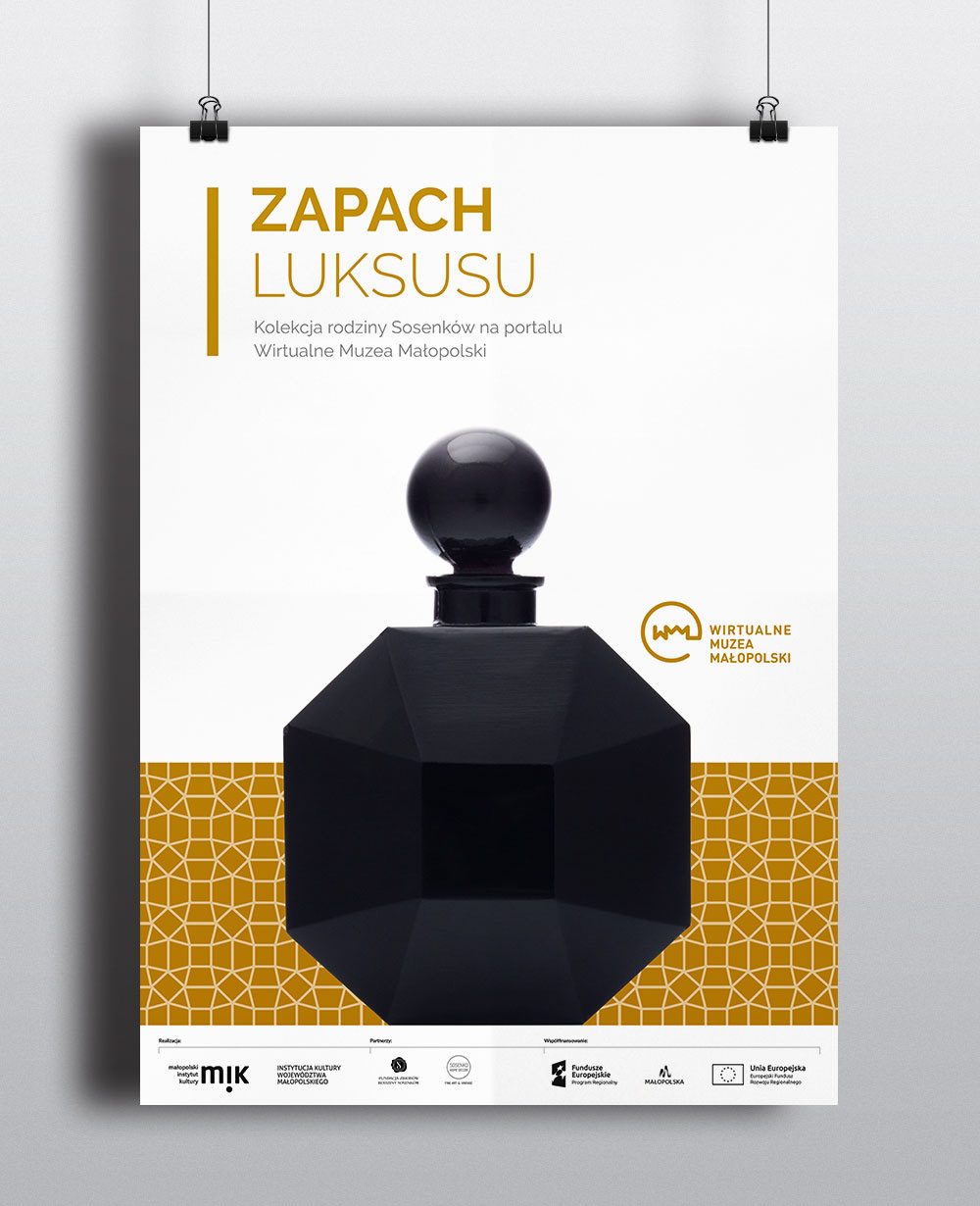 scent smell Fragrance poster posters WMM design gold poland polish