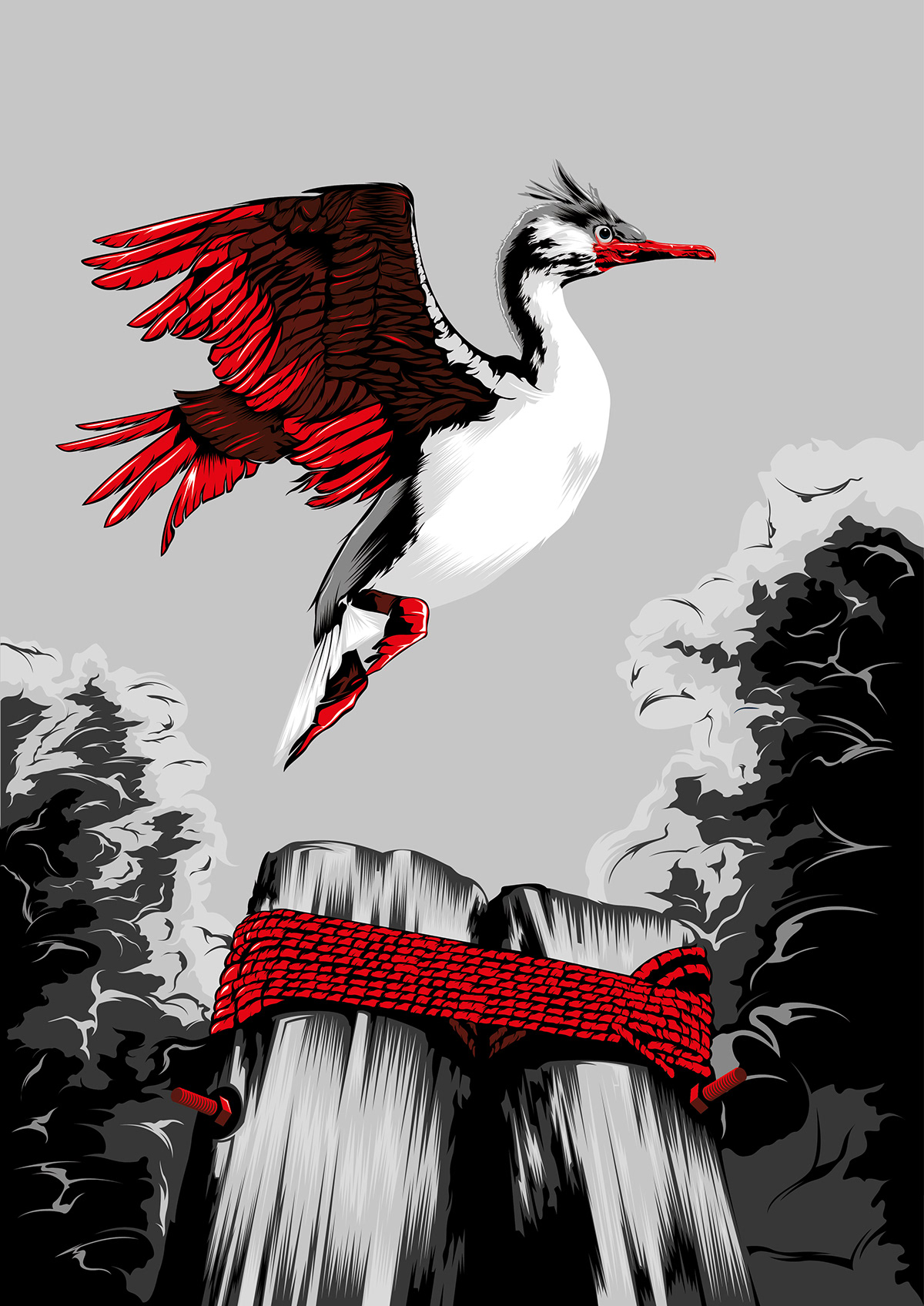 torek art vector vector art print sketch bird
