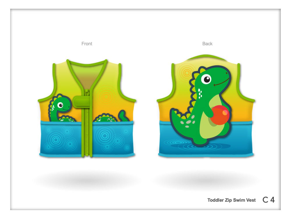 children Fashion  kids Pool product design  Production rendering summer swim swimming