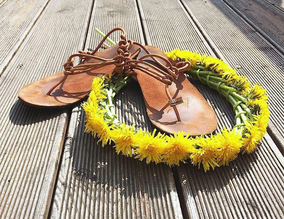 barefoot celokožené boty celokožené sandále masáž chodidel ruční výroba obuvi zdravá chůze