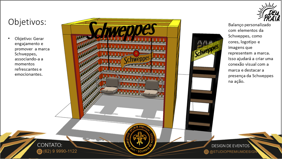 schweppes Livemarketing ativação Ativação de marca cenografia scenography visual identity Schweppes commercial