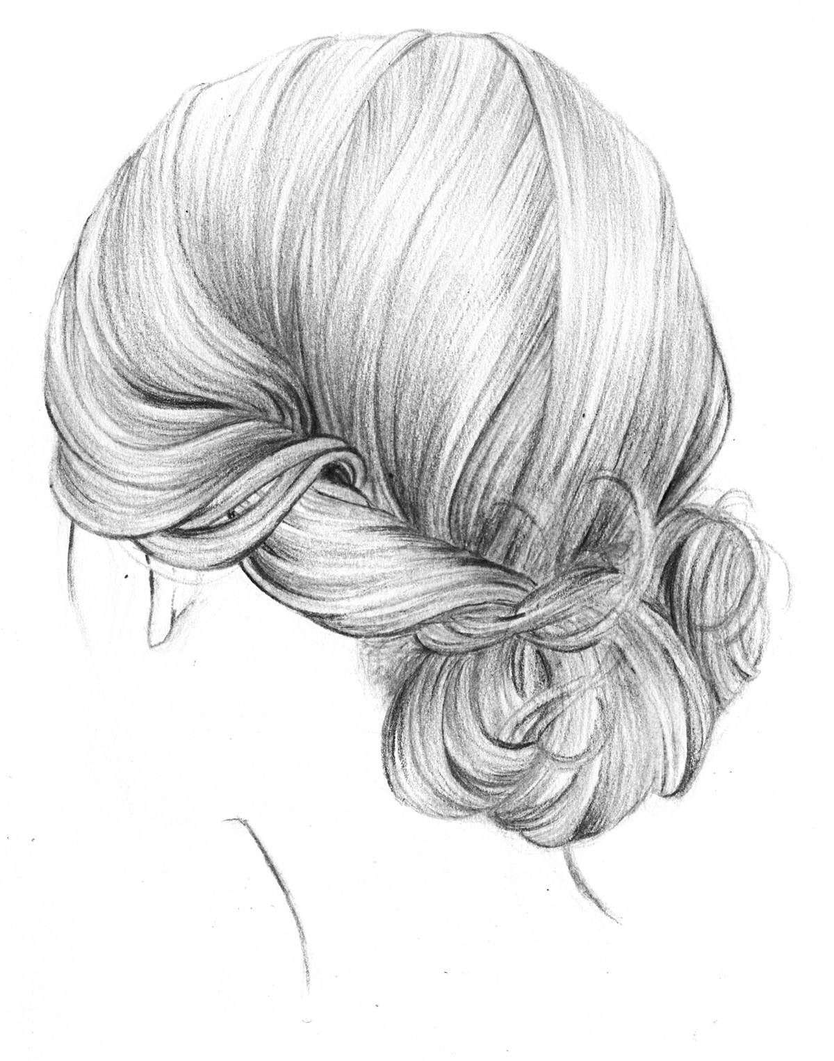 beauty pencils Beauty Illustration hair