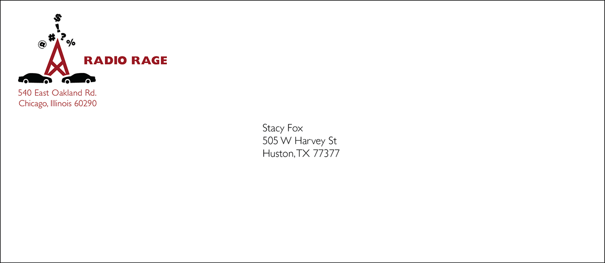 parody project logo business card letterhead 3-D package