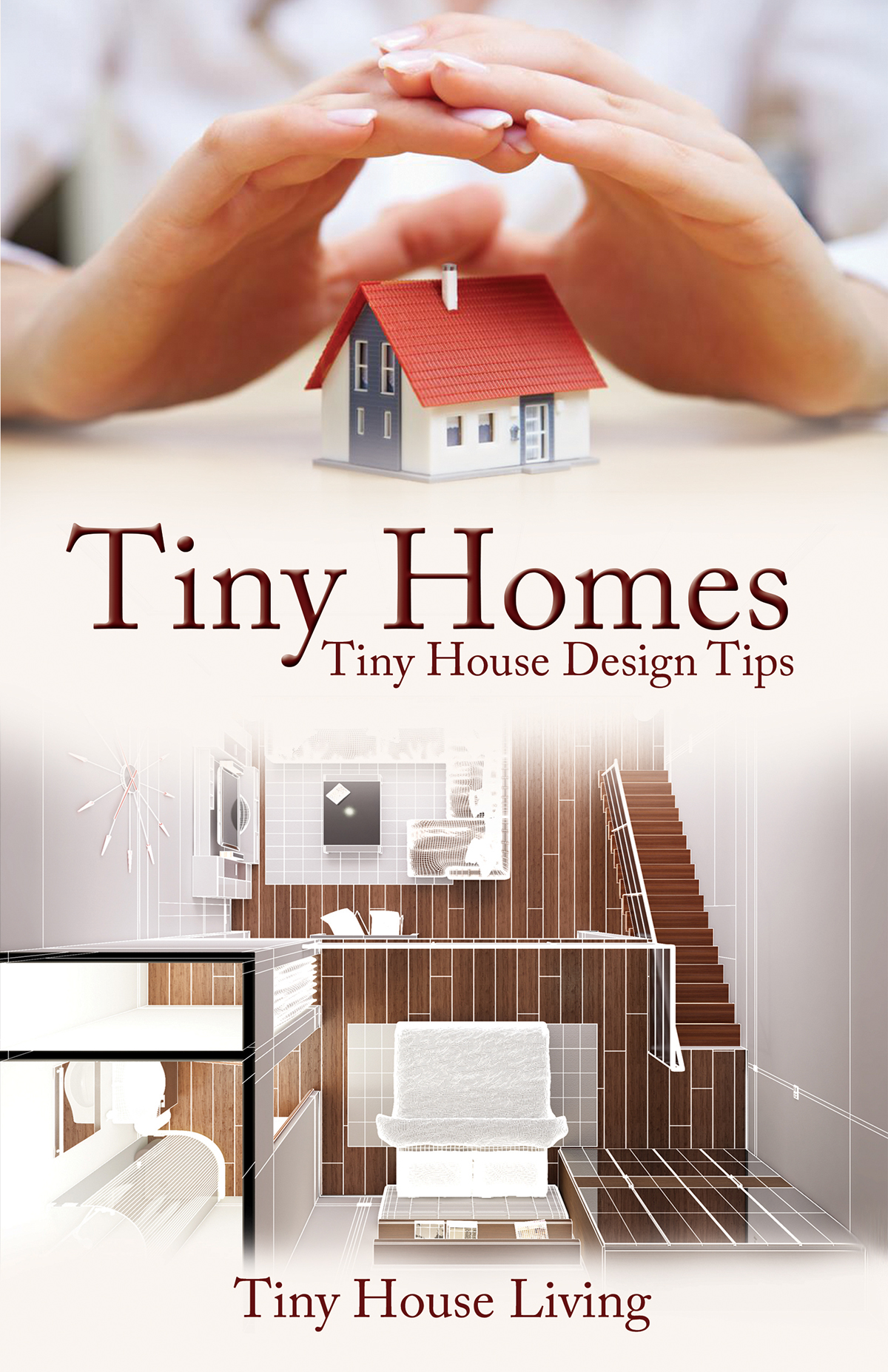 Tiny Homes Book Cover Design Print E Book On Behance