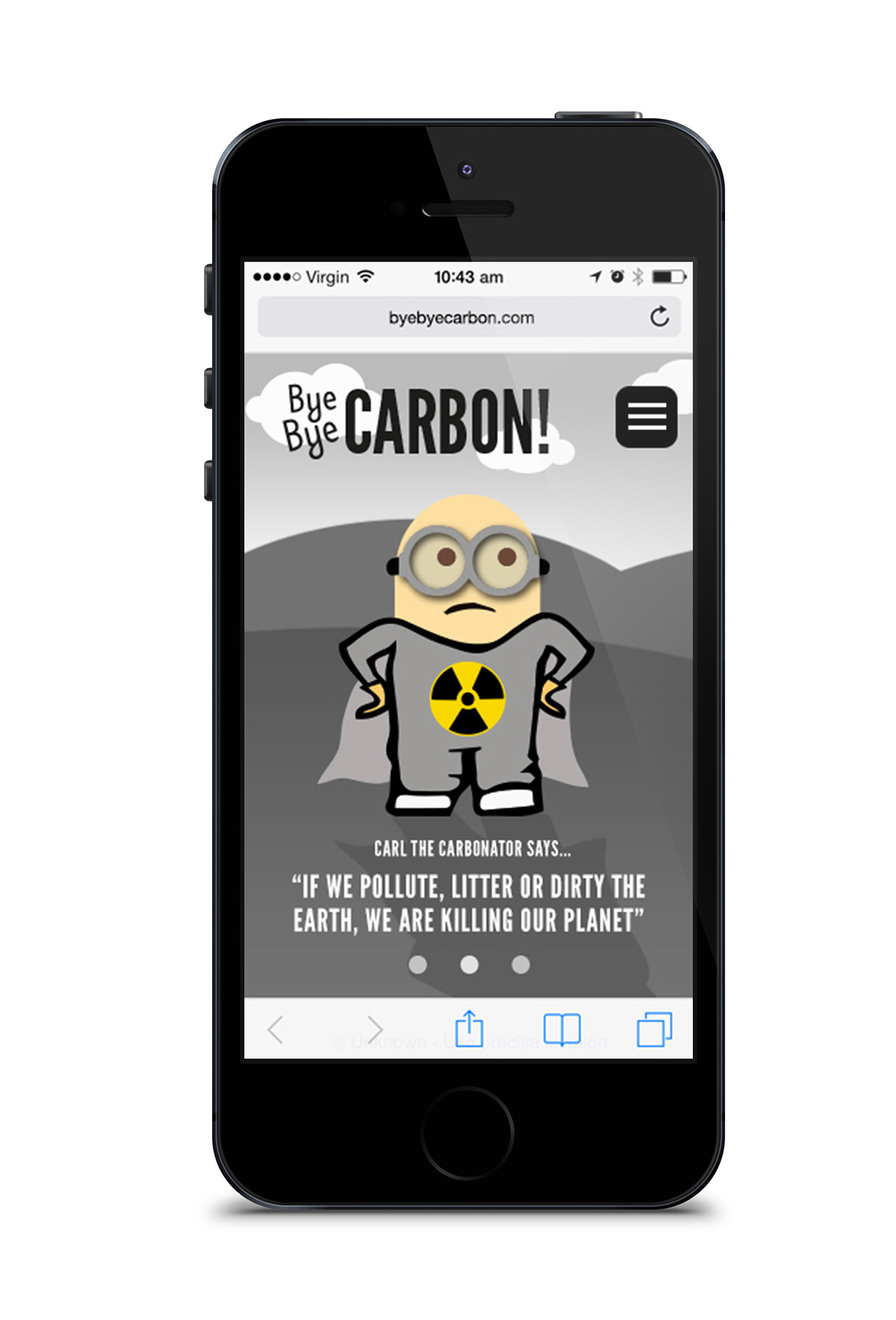 Bye Bye Carbon Website