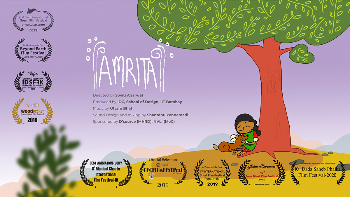 Amrita'- A short animated film on Behance