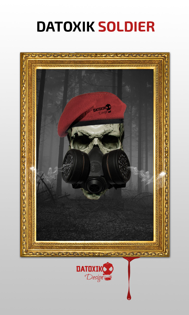 devil soldier gas mask
