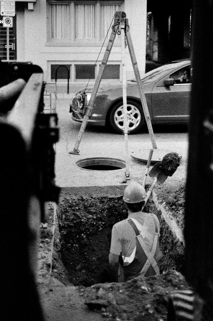 Canada Ontario street photography black & white monochrome