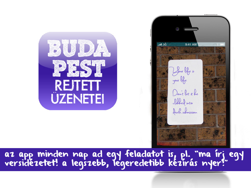budapest  app handwriting Guerilla