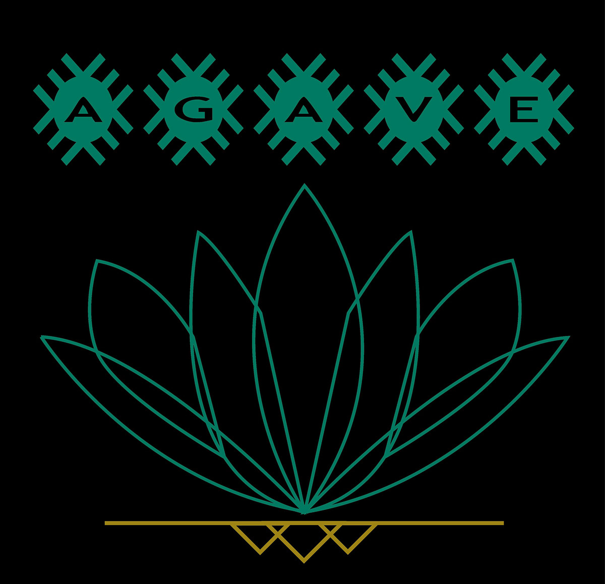 agave logo design mexico brand