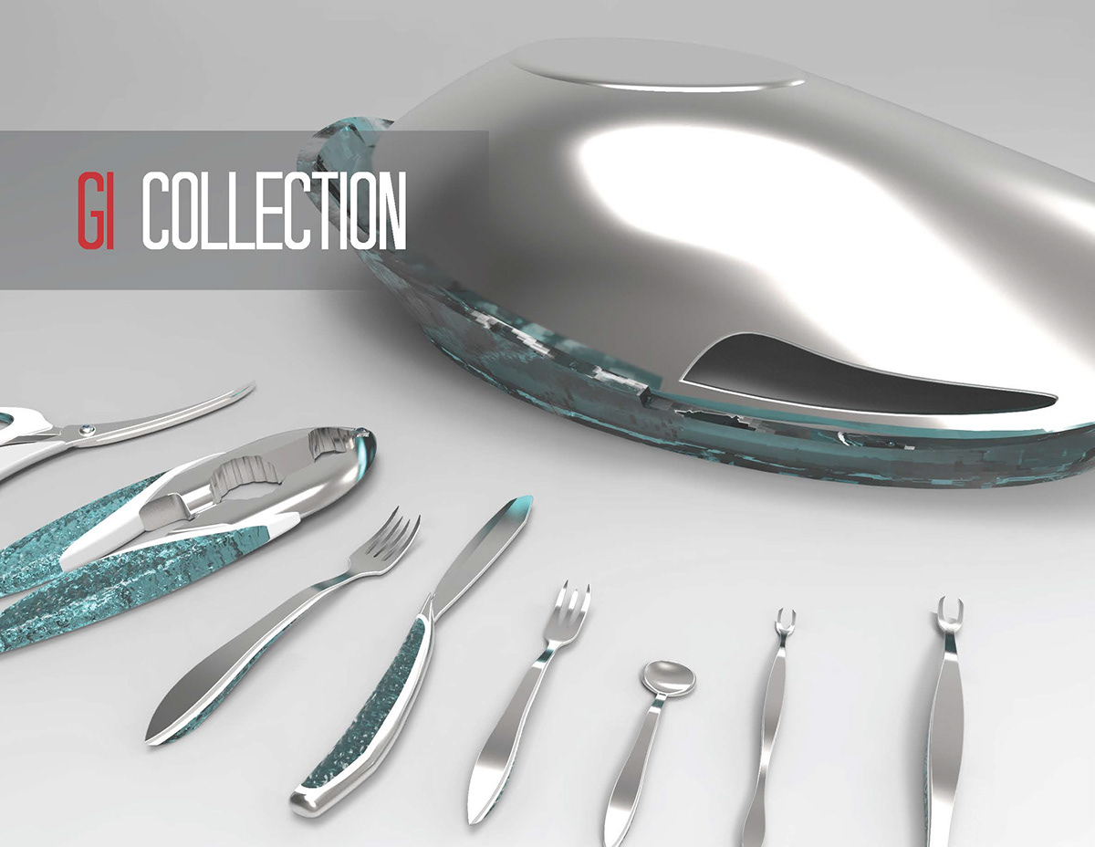 seafood silverware utensils