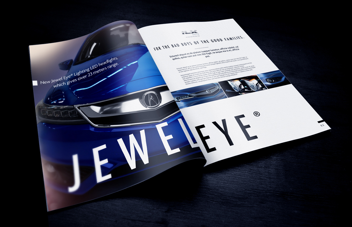Acura luxury car ILX blue automovil premium