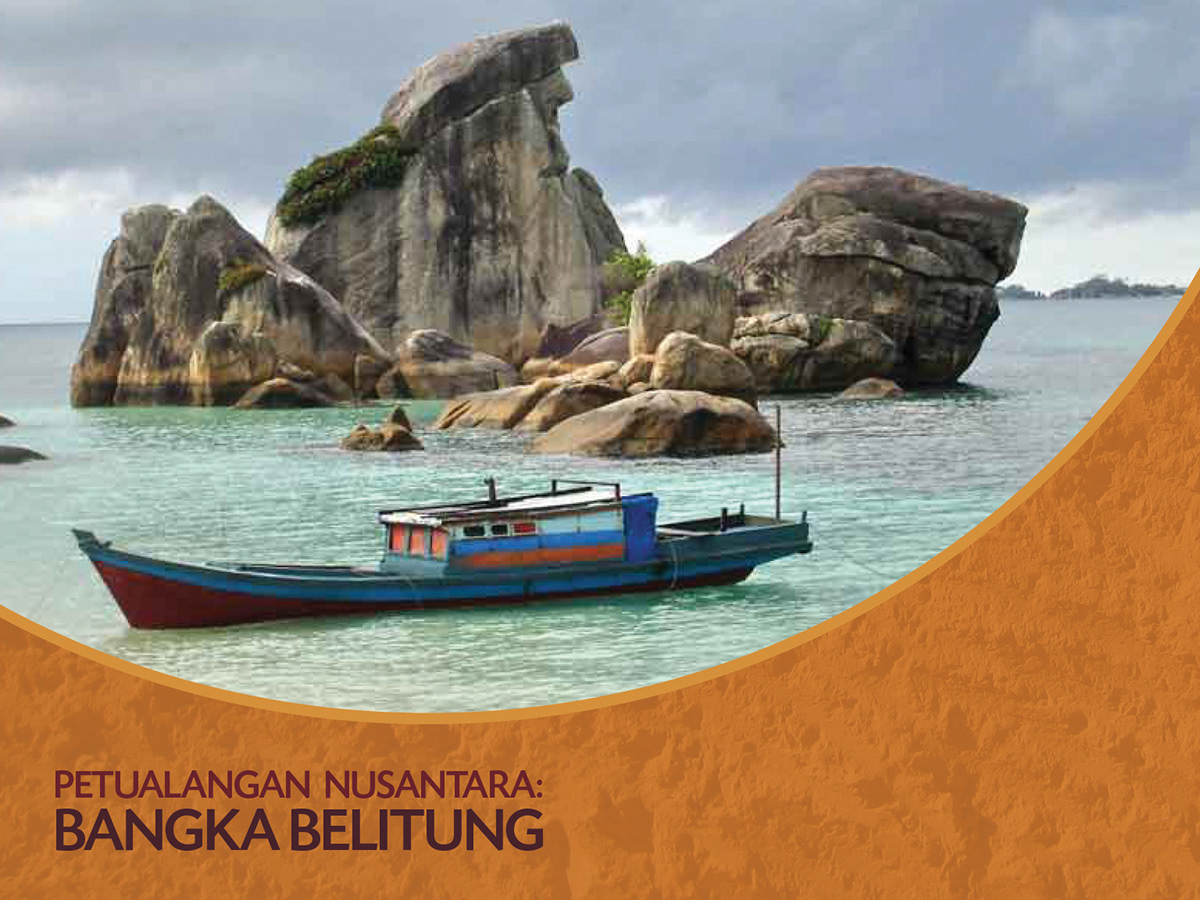bangka belitung Travel book design