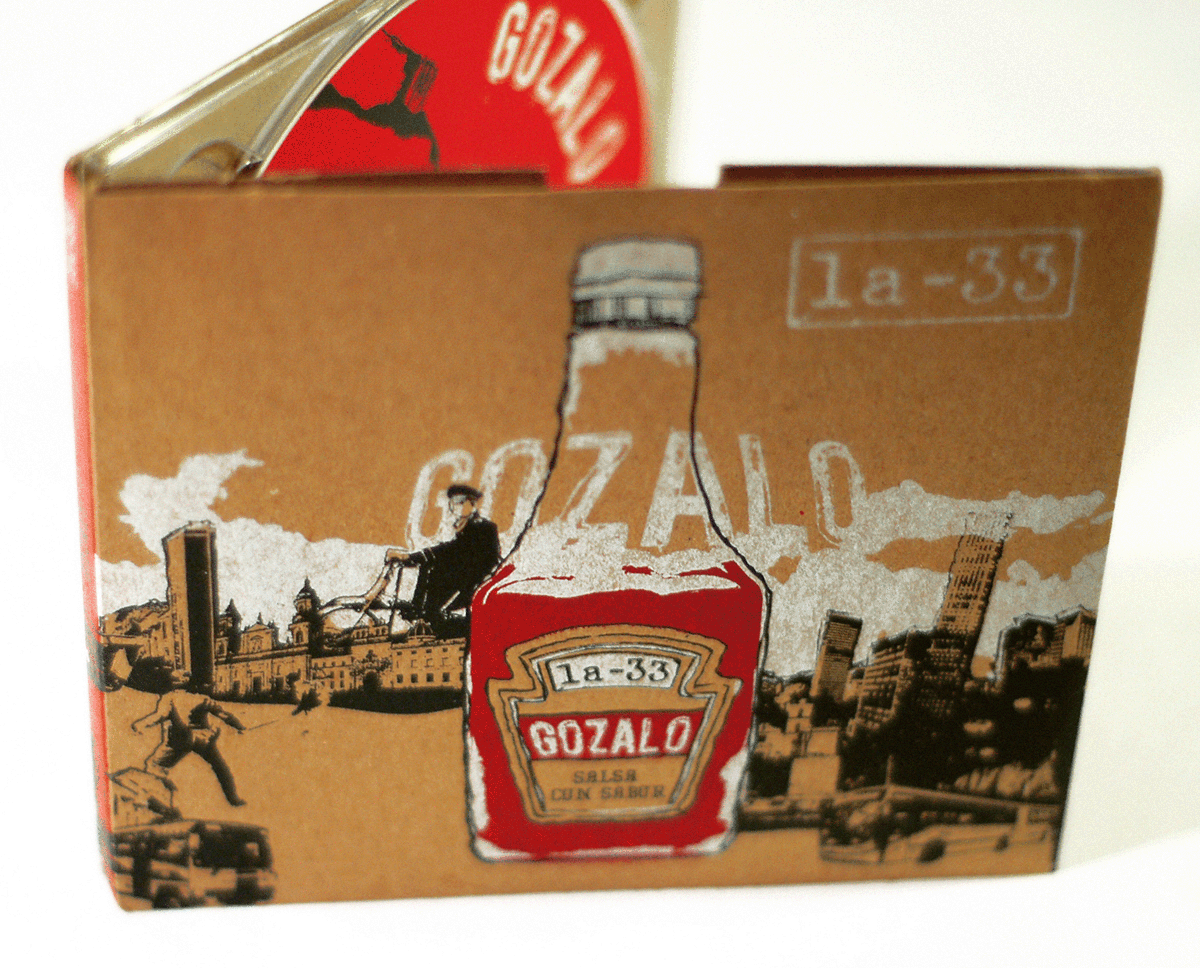 La-33 gozalo colombia salsa grammy CD cover package bogota Nominee