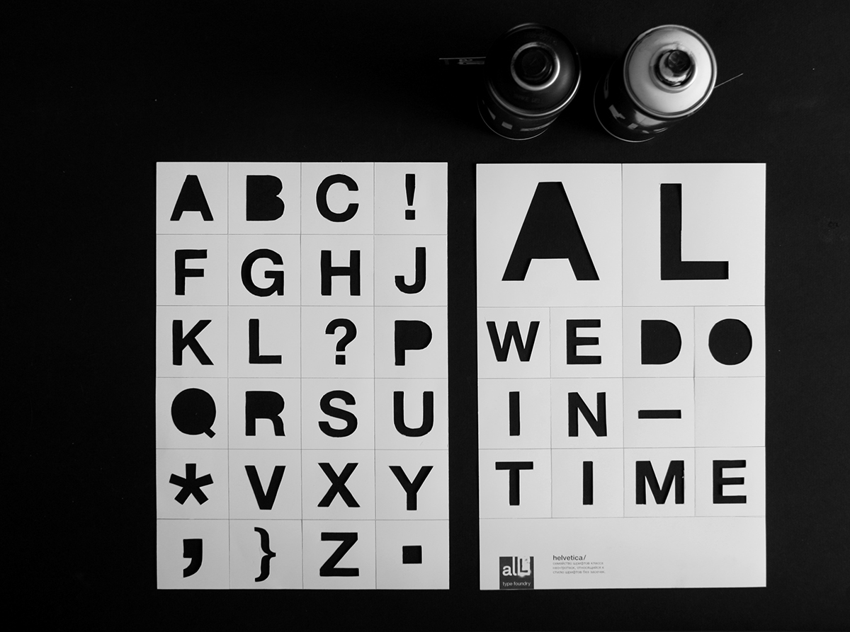 type font lettering print logo black White typography  
