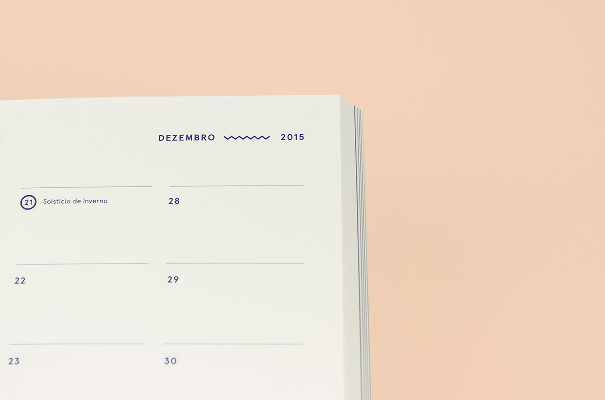 agenda calendar Monochromatic book catalog