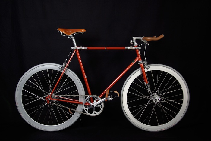 Bike vintage light PEUGEOT maglite Bicycle brooks fixed gear single speed fixe frame