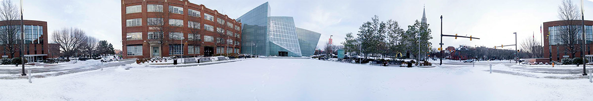 panorama HDR snow MICA