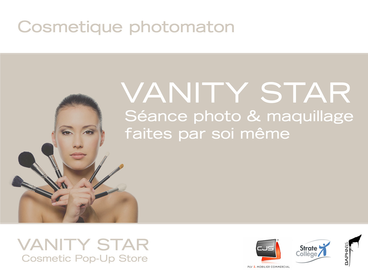 Retail Exhibition  product Photomaton Promotion promote cosmetics l'oreal cjs Channel Clarins luxury beauty daphnis fournier daphnis