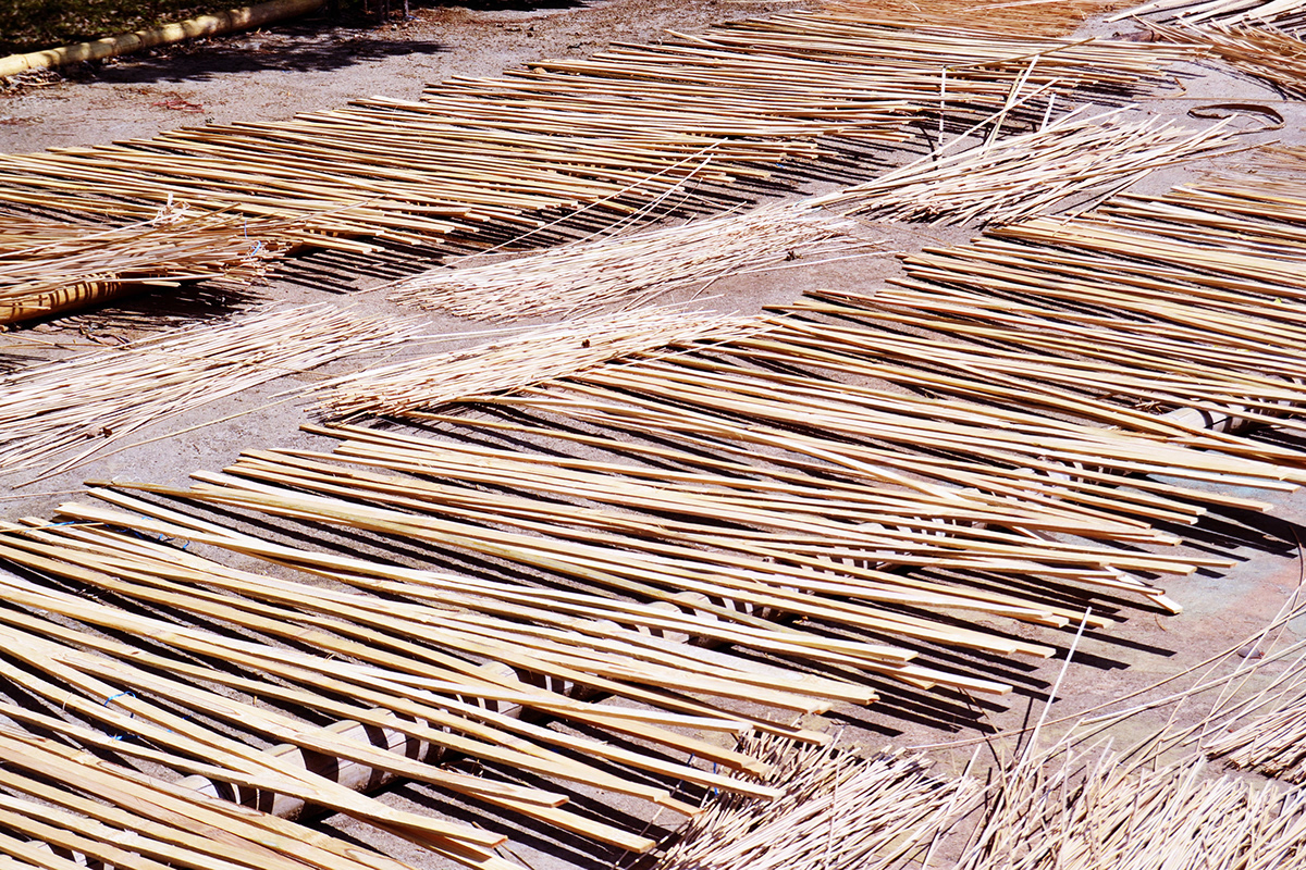bamboo Uravu kerala craft material