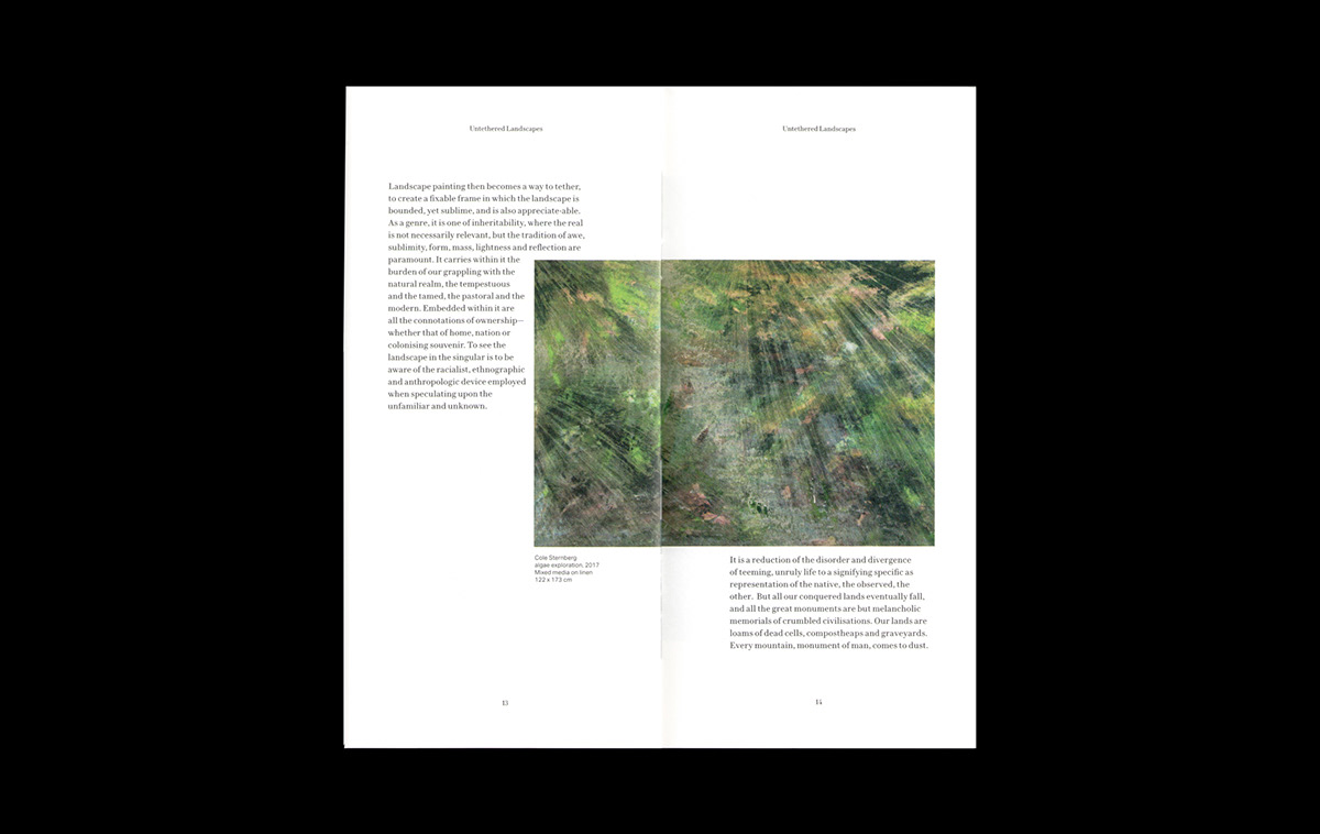 catalog art Layout Booklet design Nature landscapes Catalogue InDesign
