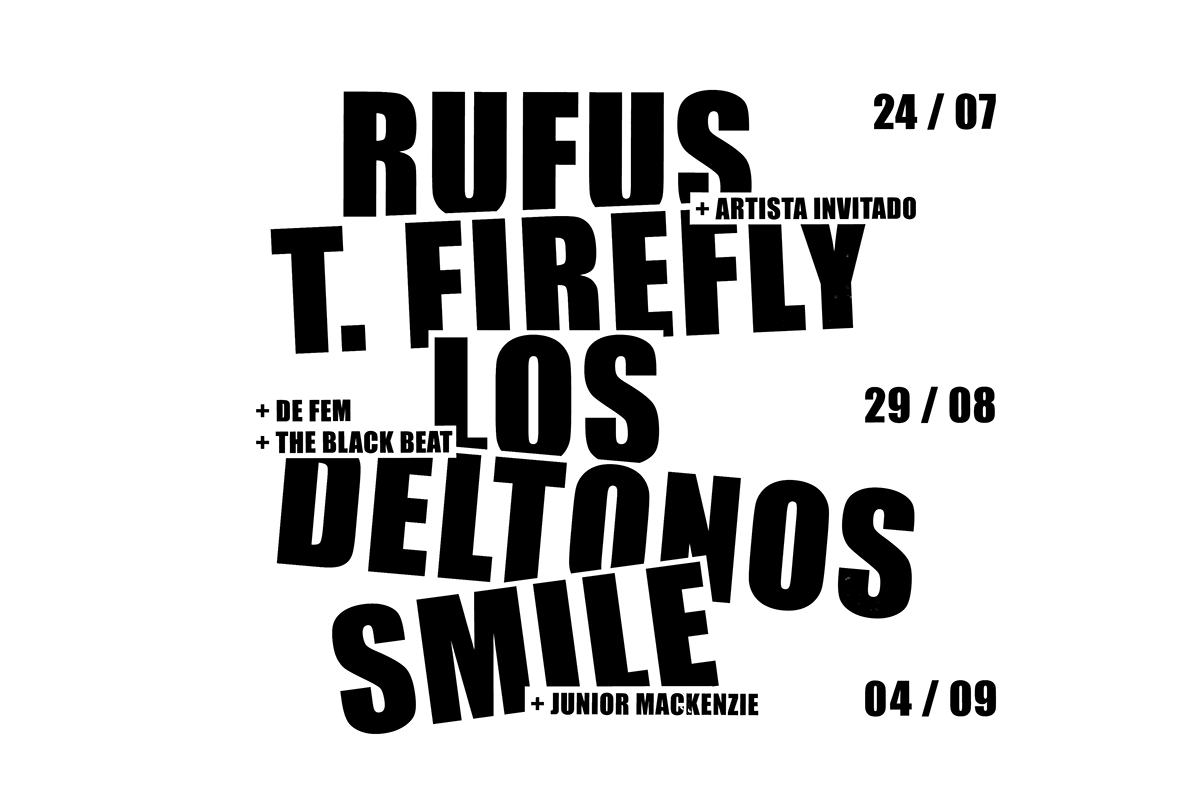 Benicassim carteles comunicación concert Event festival lettering music poster design typography   Poster Design