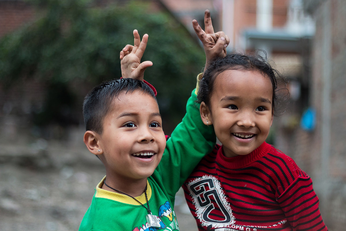 nepal kathmandu children faces humans eyes Stories hope smile SatisfAction Street