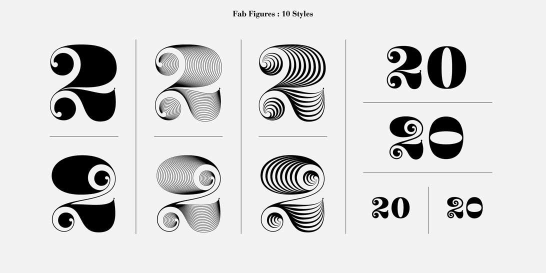 font numbers typedesign number numeral Numerals Typeface