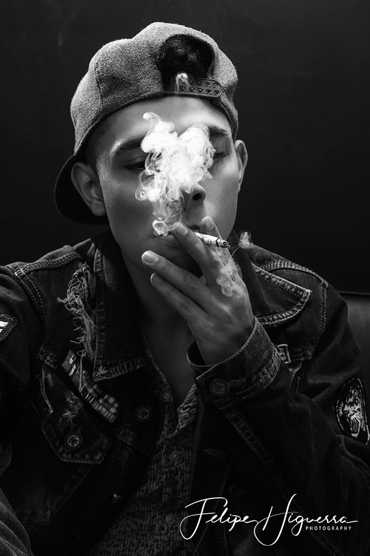 art Black&white Canon colors headshot Photography  portrait smoke speedlight