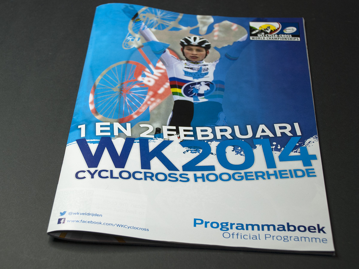 WK Cyclocross 2014 wk cyclocross Cyclocross programmaboek Cyclo-cross veldrijden Hoogerheide