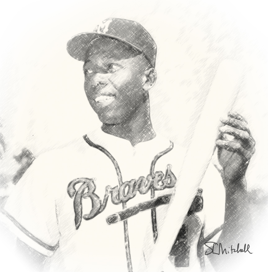 Pencil Sketches Famous Baseball Player on Behance