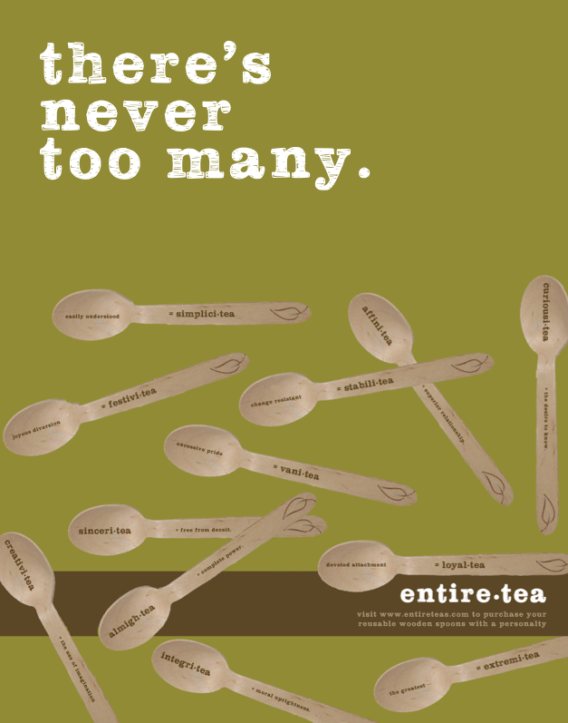 teaspoons tea variety