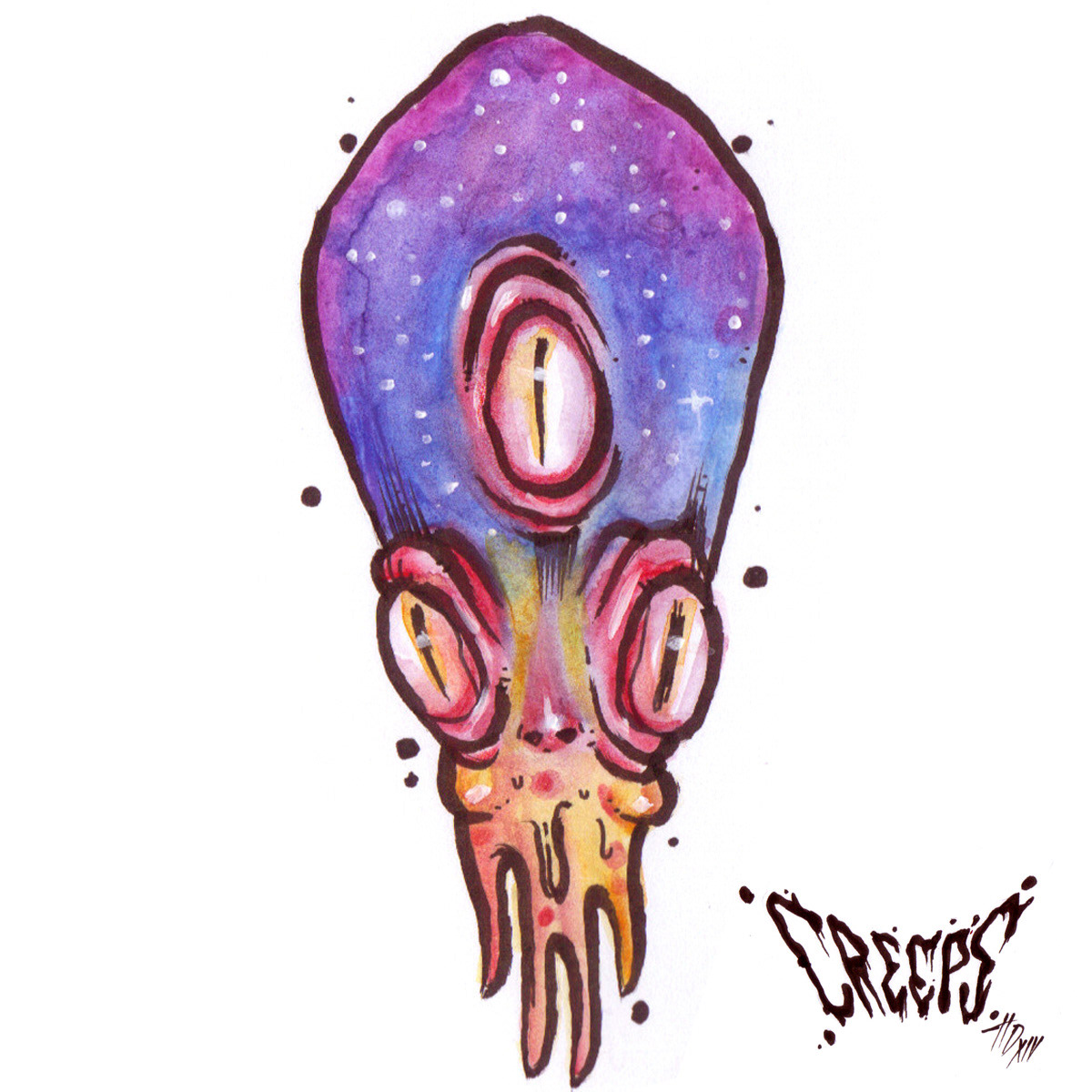 creep creeps human defect skulls aliens Space 