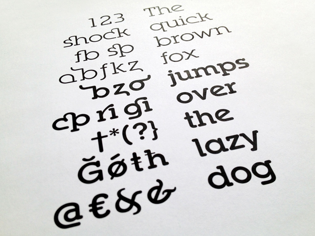 Ponsi Rounded  TypeFaith Fonts type font  font design Typeface Slab Font Leon Hulst Free font free typeface